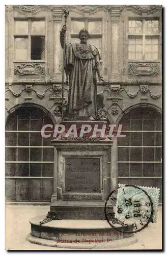 Lille Cartes postales Interieur de la Bourse Statue de Napoleon 1er