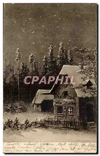 Cartes postales FAntaisie Petite maison