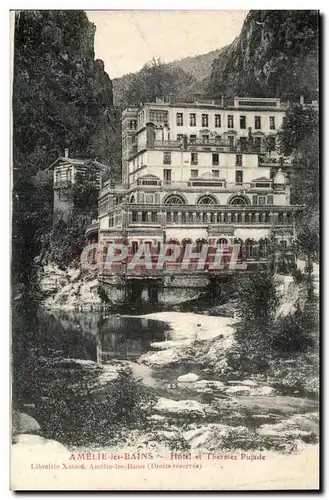 Amelie les Bains - Hotel et Thermes Pujade - Cartes postales