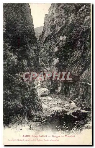 Amelie les Bains - Gorges du Mondoni - Cartes postales