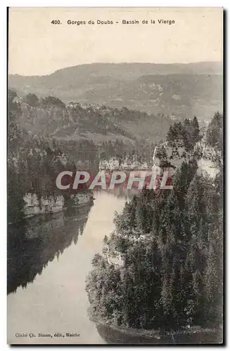 Gorges du Doubs - Bassin de la Vierge - Cartes postales