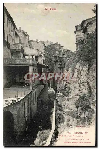 Graulhet Cartes postales Vue sur le Ruisseau traversant la ville