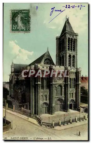 Saint Denis Cartes postales Abbaye