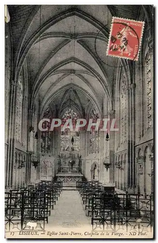 Lisieux Cartes postales Eglise Saint Pierre Chapelle de la Vierge