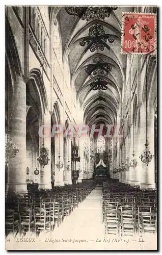 Lisieux Ansichtskarte AK L&#39eglise Saint Jacques