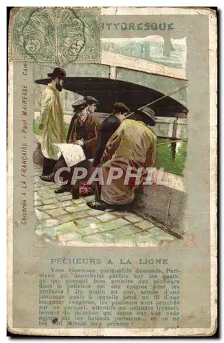 Paris Cartes postales Pecheurs a la ligne