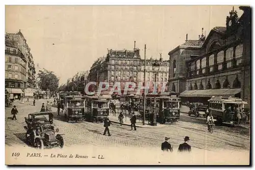 Paris Cartes postales Place de Rennes