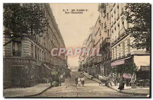 Paris Cartes postales Rue Chaudron