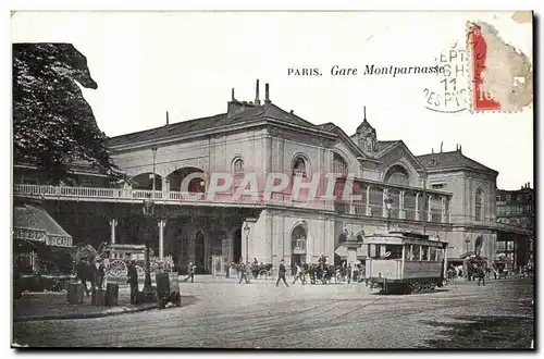 Paris Ansichtskarte AK Gare Montparnasse