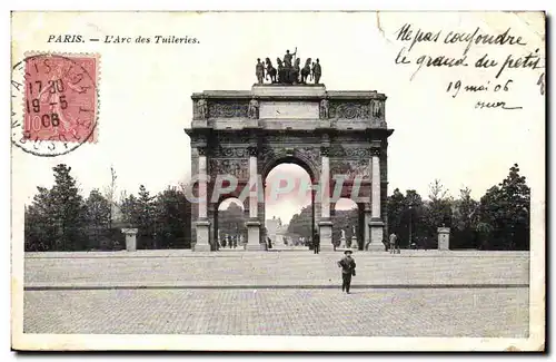 Paris Cartes postales Arc des Tuileries