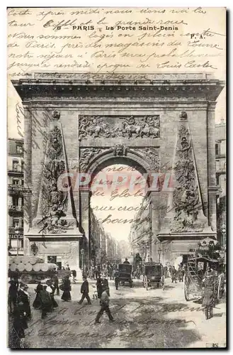 Paris Cartes postales La porte Saint Denis