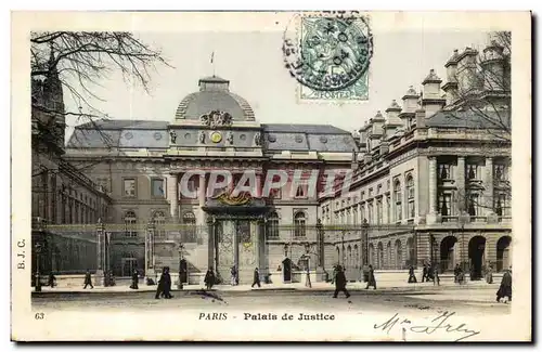 Paris Cartes postales Palais de justice