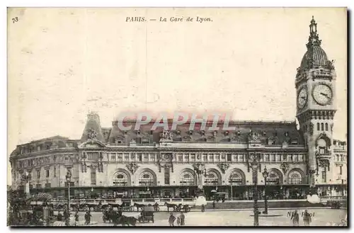 Paris Cartes postales Gare de Lyon