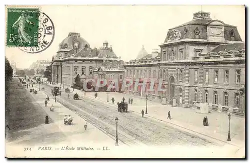 Paris Cartes postales Ecole militaire