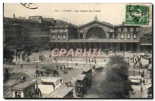 Paris Cartes postales Gare de l&#39Est