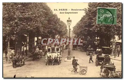 Paris Cartes postales Boulevard des Capucines