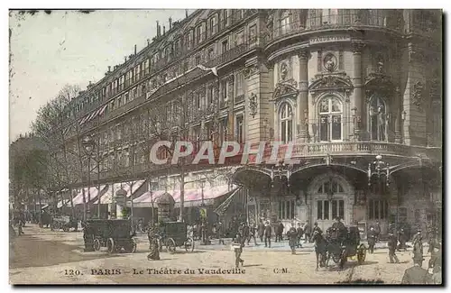 Paris Cartes postales Theatre du Vaudeville