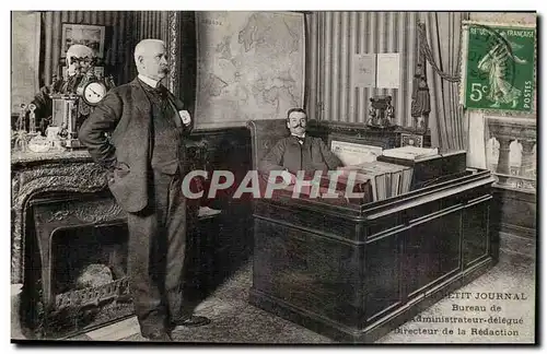 Paris Cartes postales Le Petit Journal Bureau de l&#39administrateur delegue Directeur de la Redaction TOP (jour