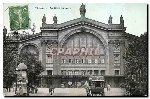 Paris Cartes postales Gare du Nord