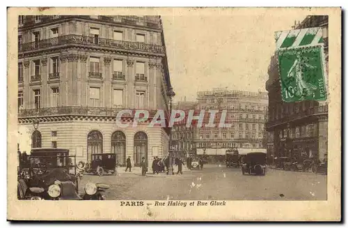 Paris Cartes postales Rue Halevy et rue Gluck