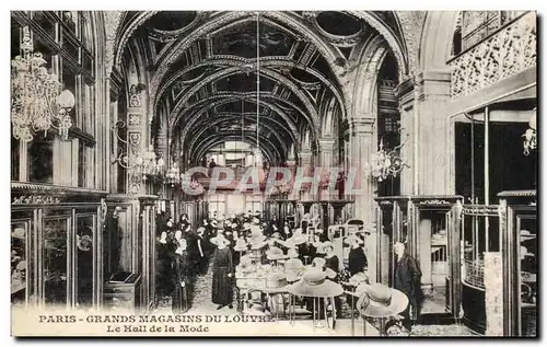 Paris Cartes postales Grands magasins du Louvre Hall de la Mode