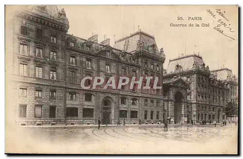 Paris Ansichtskarte AK Notre DAme Caserne de la cite