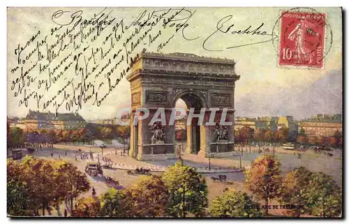 Paris Cartes postales Arc de triomphe