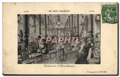 Paris Cartes postales Au Bon marche Galerie de l&#39ameublement