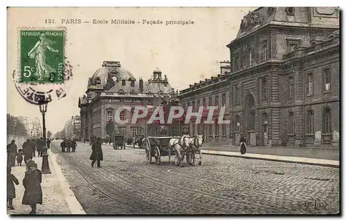 Paris Ansichtskarte AK Ecole militaire Facade principale