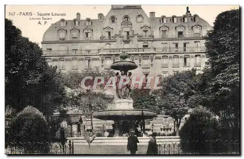 Paris Cartes postales Square Louvois