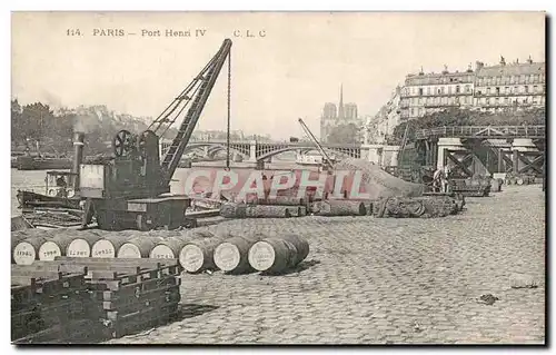 Paris Cartes postales Port Henri IV