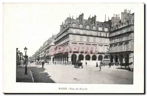 Paris Cartes postales Rue de Rivoli