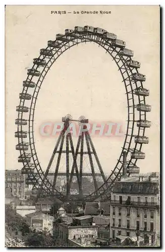 Paris Cartes postales La grande roue