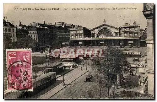 Paris Cartes postales Gare de l&#39Est