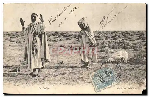 Algerie Cartes postales La priere