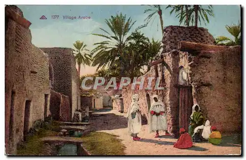 Algerie Cartes postales Village arabe