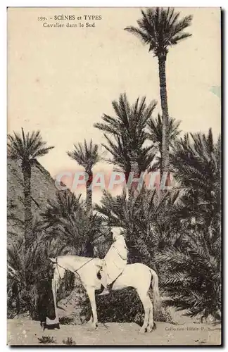 Algerie Cartes postales Scenes et types cavalier dans le sud