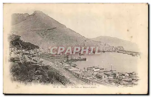 Algerie Oran Cartes postales Le port de Mers El Kebir