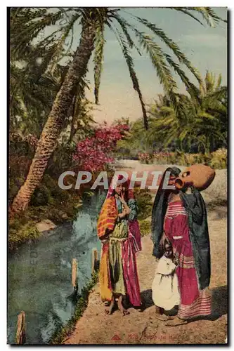 Algerie Ansichtskarte AK Scenes et types Porteuses d&#39eau