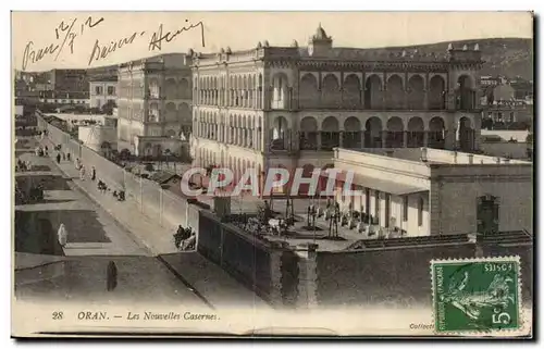 Algerie Oran Cartes postales Les nouvelles casernes