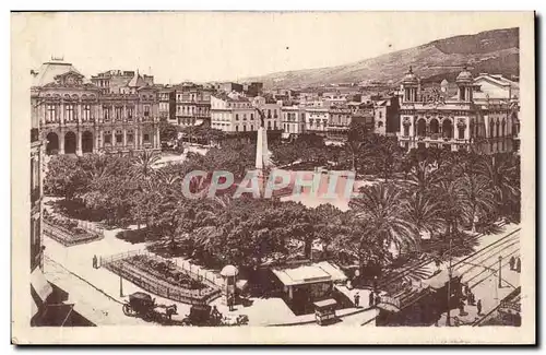 Algerie Oran Cartes postales La place du Marechal Foch