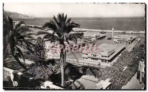 Algerie Oran Cartes postales La gare maritime vue de la promenade Letang