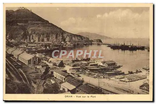 Algerie Oran Cartes postales Vue sur le port