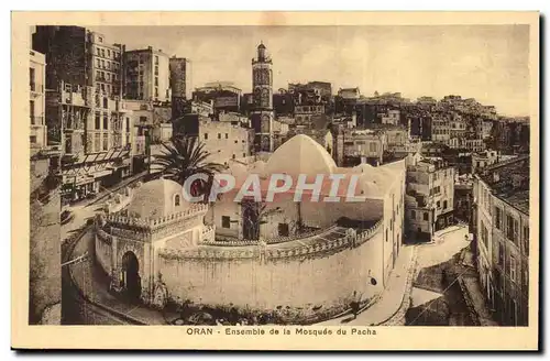 Algerie Oran Cartes postales ensemble de la mosquee du Pacha