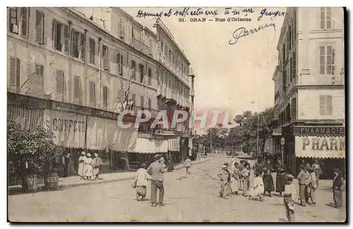 Algerie Oran Cartes postales Rue d&#39Orleans