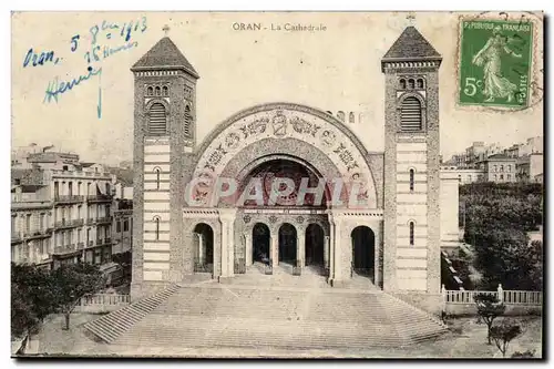 Algerie Oran Cartes postales La cathedrale