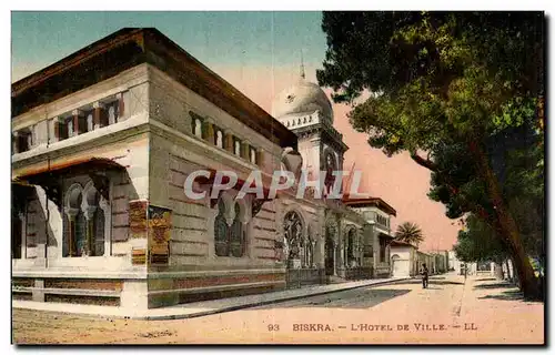 Constantine - Algerie - Algeria - Afrique - Africa - Biskra - L'Hotel de Ville - Cartes postales