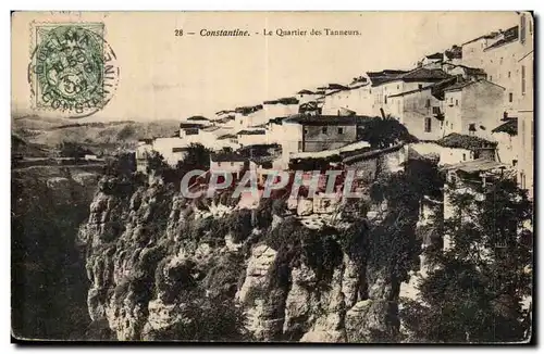 Constantine - Algerie - Afrique - Le Quartier des Tanneurs - tannery - leather craft - Cartes postales