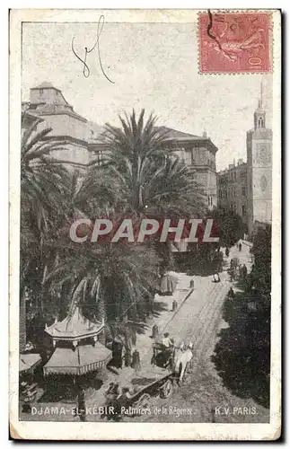 Algerie Cartes postales Djama el Kebir Palmiers de la Regence