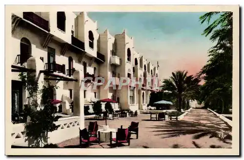 Algerie Biskra Ansichtskarte AK Constantine Hotel Transatlantique